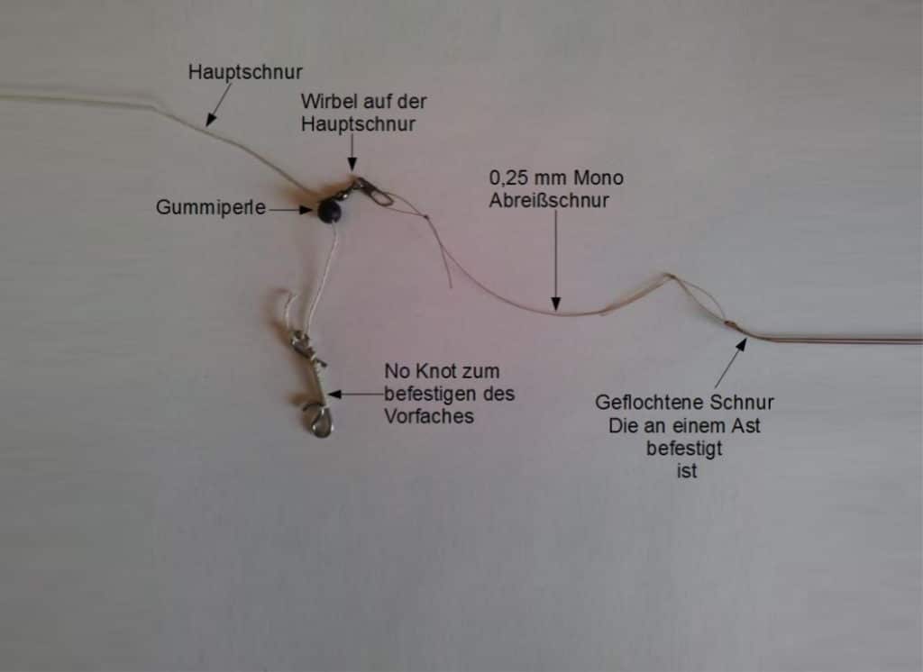 Wie spanne ich auf Waller / Wels ab?