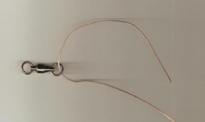 Clinchknoten Schnur einfädeln
